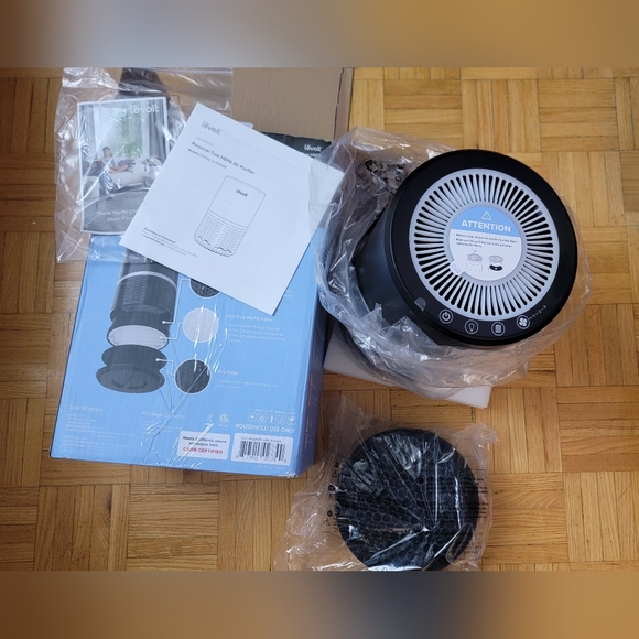 LEVOIT Air Purifier for Home Smokers Allergies and Pets Hair, True HEPA Filter - Picture 14 of 14